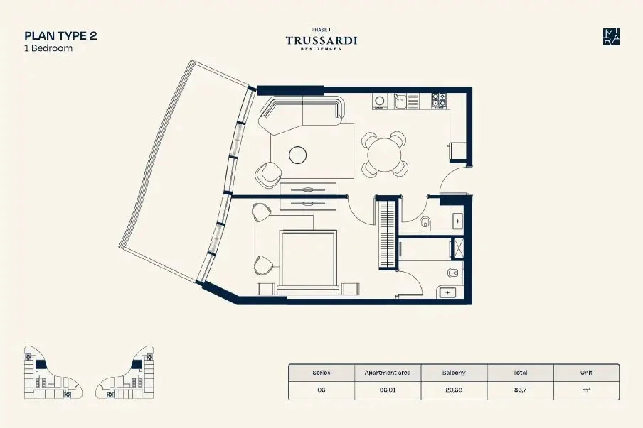 1 Bedroom